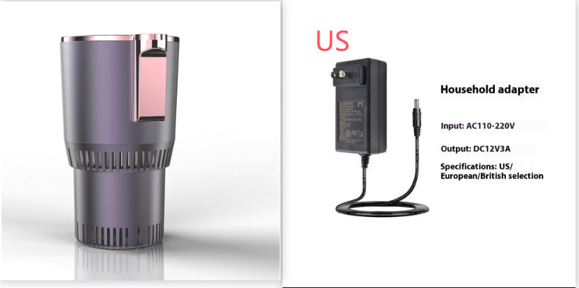 2 In 1 Car Cup Warmer Cooler Digital Temperature Display