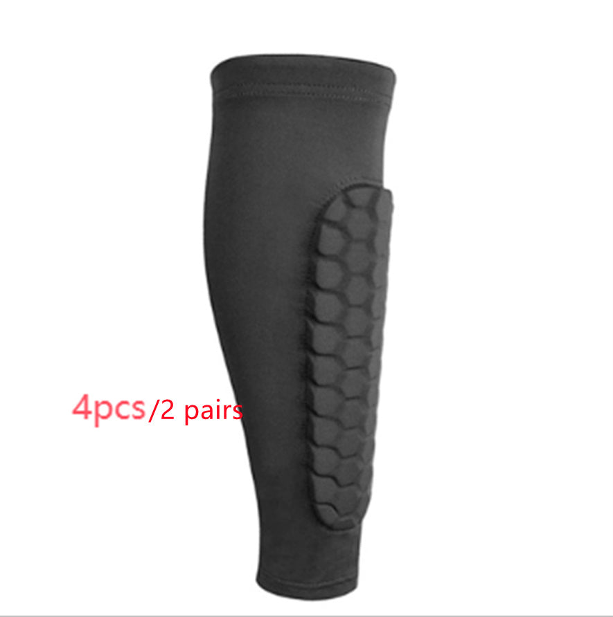 Honeycomb Shank Protection Foot Sock Non Slip For Men
