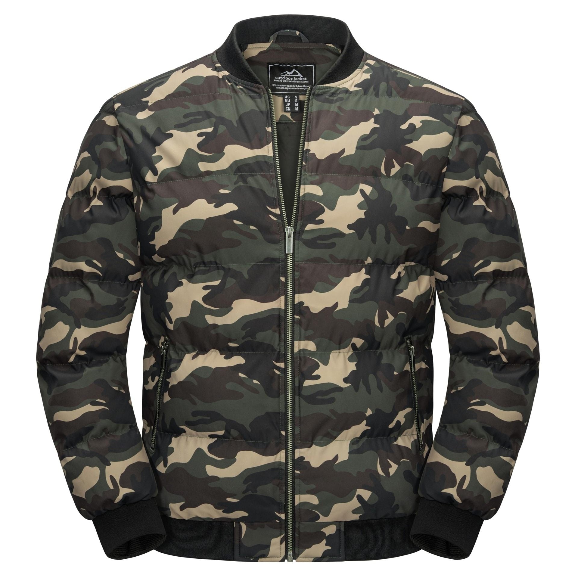 Men's Windproof Warm Leisure Winter Jacket Coat by SHOPEEZONE