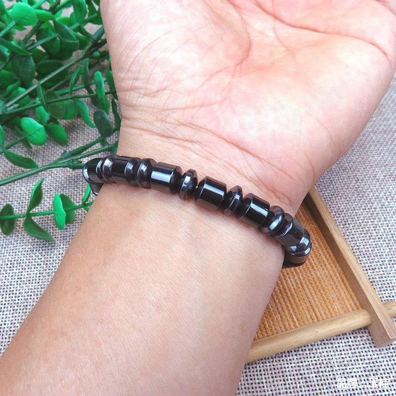 Weight Loss Magnet Bracelets For Women Men Pentagram Stone Magnetic Therapy Bracelets Pain Relief Slimming Health Jewelry by SHOPEEZONE