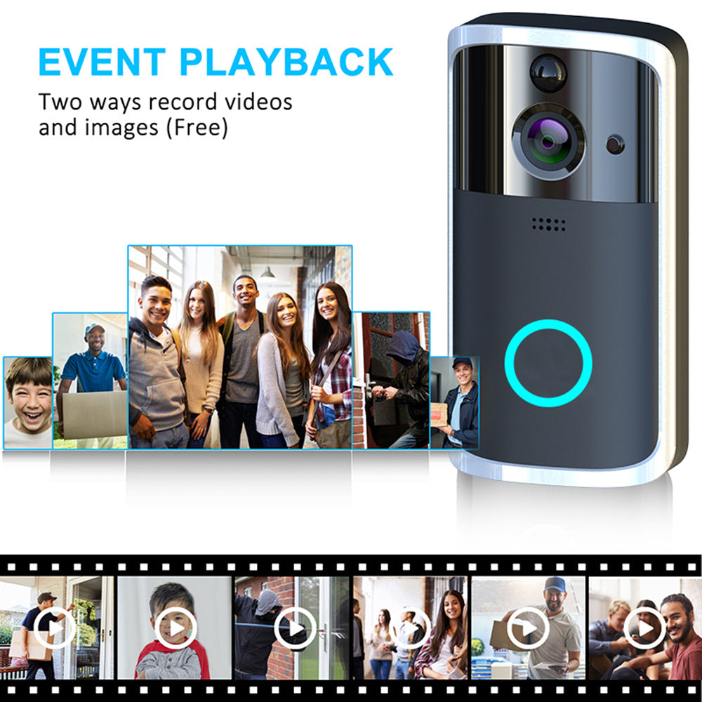 WiFi Video Doorbell Camera by SHOPEEZONE
