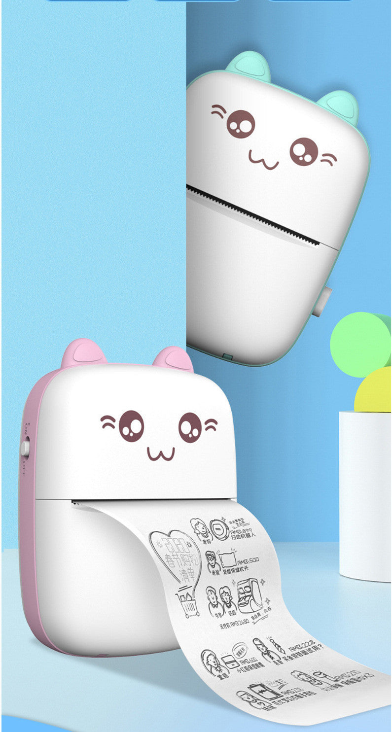 Portable Mini Printer Bluetooth WiFi Photo Printer For Phone