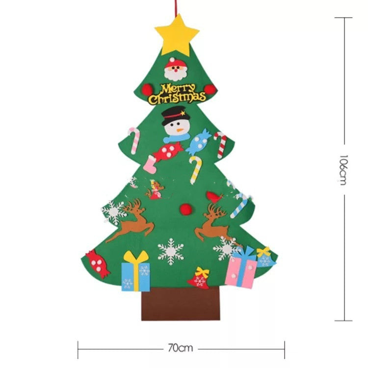 Felt cloth to decorate the Christmas tree by SHOPEEZONE