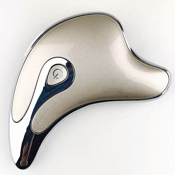 Electric Gua Sha Facial Massager With LED And Microcurrent