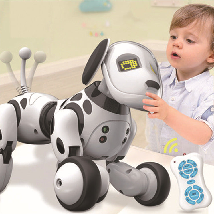 Electric Remote Control Smart Robot Dog Smart Children's Electronic Pet Toy by SHOPEEZONE