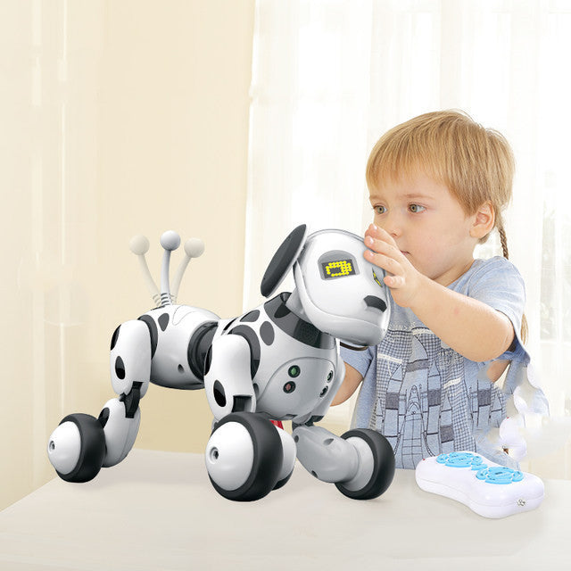 Electric Remote Control Smart Robot Dog Smart Children's Electronic Pet Toy by SHOPEEZONE