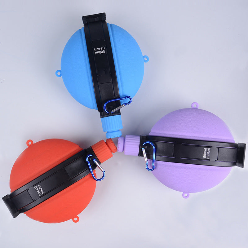 Outdoor Military Water Bottle Silicone Large Capacity Folding Water Kettle Hiking Camping Leak Proof Tour Water Bottle by ShopeeZone
