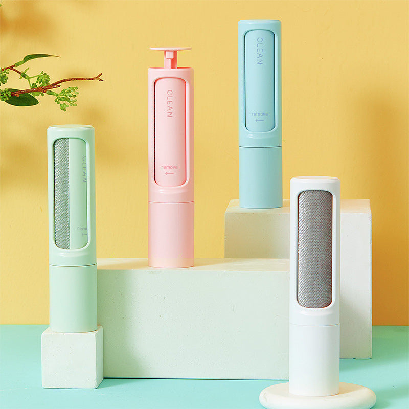 Portable Reusable Pet Hair Remover Brush For Cats Dogs