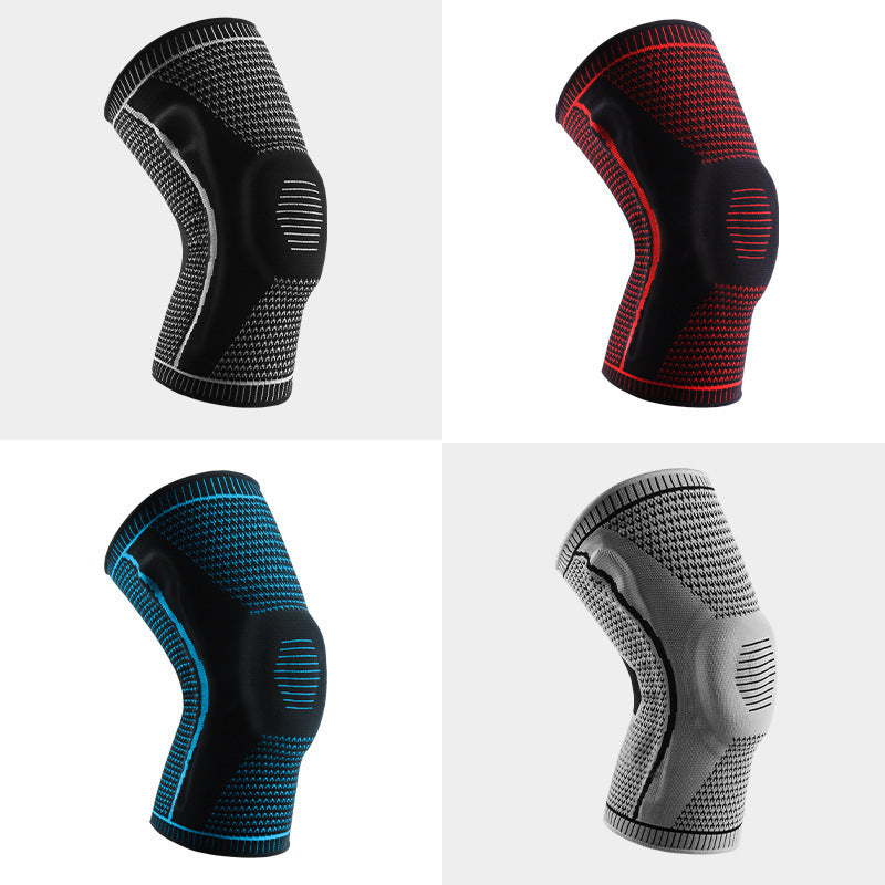 Knee Pads For Sport Knee Silicone Spring Patella Protector by SHOPEEZONE