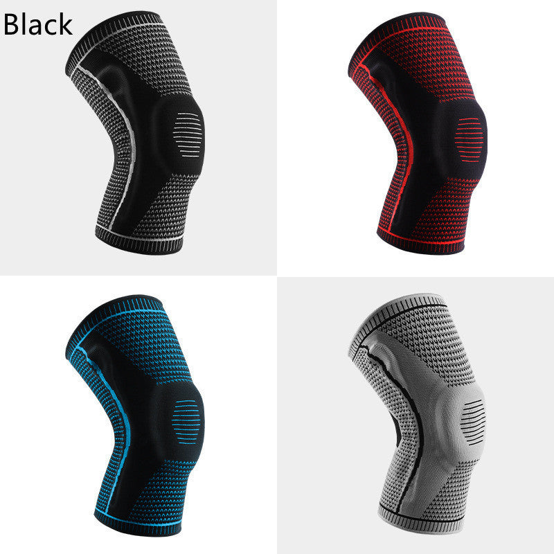 Knee Pads For Sport Knee Silicone Spring Patella Protector by SHOPEEZONE