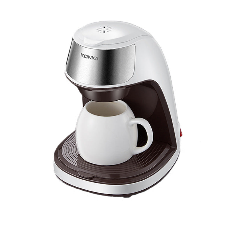 New Coffee Machine Fully Automatic Home Office Mini American Small Portable Coffee Maker by SHOPEEZONE