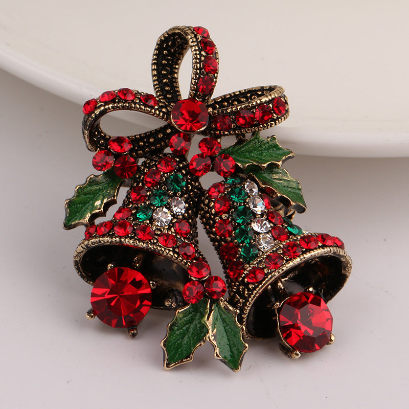 Christmas suit pin brooch by SHOPEEZONE
