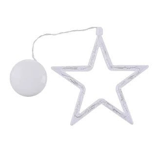 Christmas LED Suction Cup Chandelier Santa Claus Elk Snowman Lights Holiday Party Window Decor Lamps Battery Powered by SHOPEEZONE