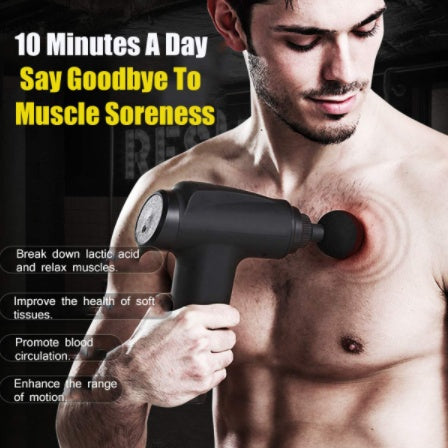 Electric massage fascia gun by SHOPEEZONE