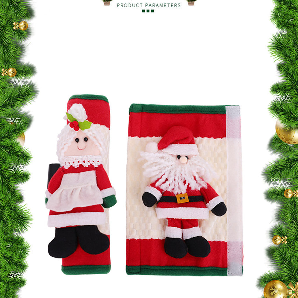 New Christmas decoration refrigerator glove by SHOPEEZONE