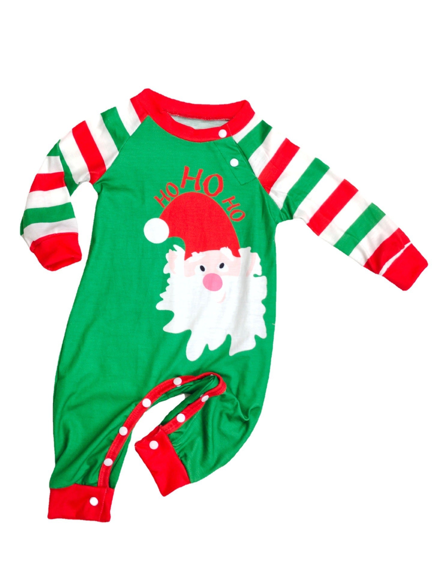 Family Christmas Pajamas Matching Sets Red Stripe Xmas Holiday Sleepwear Jammies Long Sleeve PJs Outfits by SHOPEEZONE