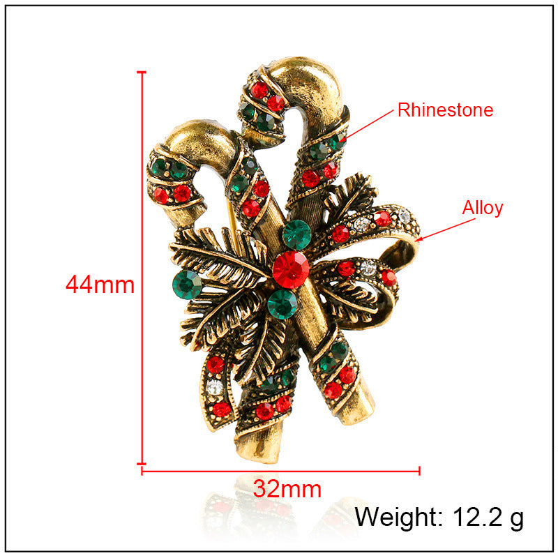 Christmas suit pin brooch by SHOPEEZONE