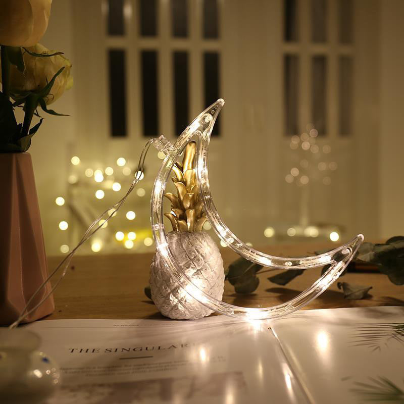 Christmas LED Suction Cup Chandelier Santa Claus Elk Snowman Lights Holiday Party Window Decor Lamps Battery Powered by SHOPEEZONE
