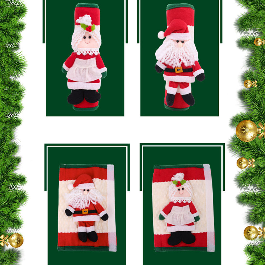 New Christmas decoration refrigerator glove by SHOPEEZONE