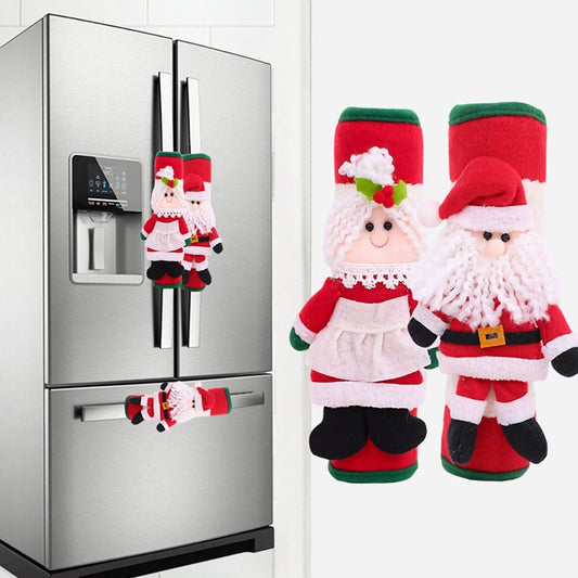 New Christmas decoration refrigerator glove by SHOPEEZONE