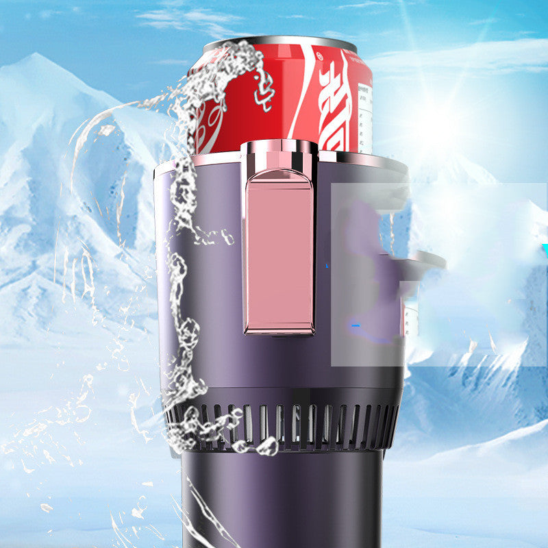 2 In 1 Car Cup Warmer Cooler Digital Temperature Display