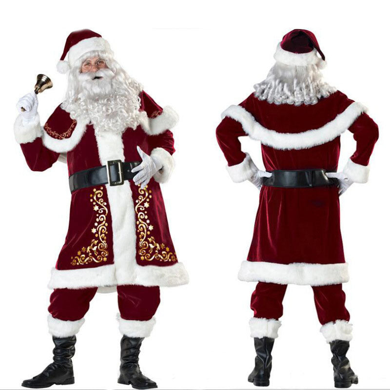 Christmas Queen Princess Dress Santa Claus dress by SHOPEEZONE