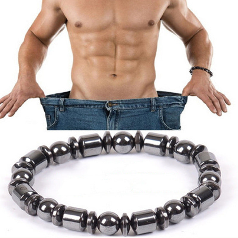 Weight Loss Magnet Bracelets For Women Men Pentagram Stone Magnetic Therapy Bracelets Pain Relief Slimming Health Jewelry by SHOPEEZONE