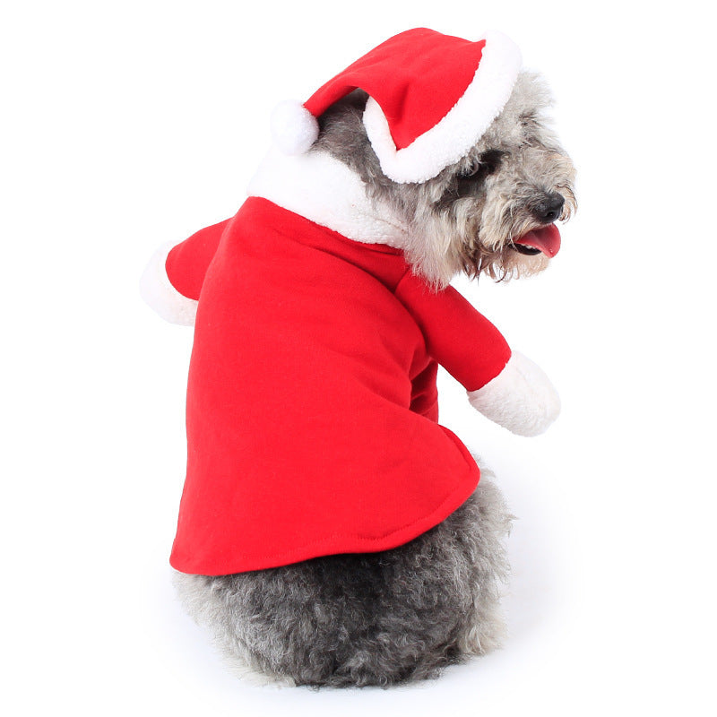 Pet Christmas Decoration Costume Pet Standing Costume by SHOPEEZONE