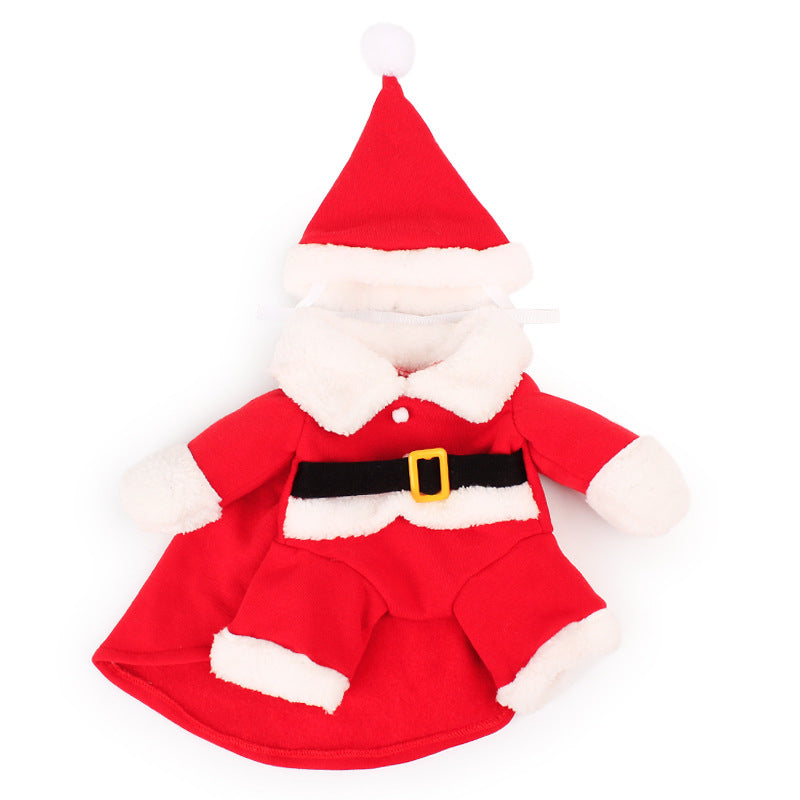 Pet Christmas Decoration Costume Pet Standing Costume by SHOPEEZONE