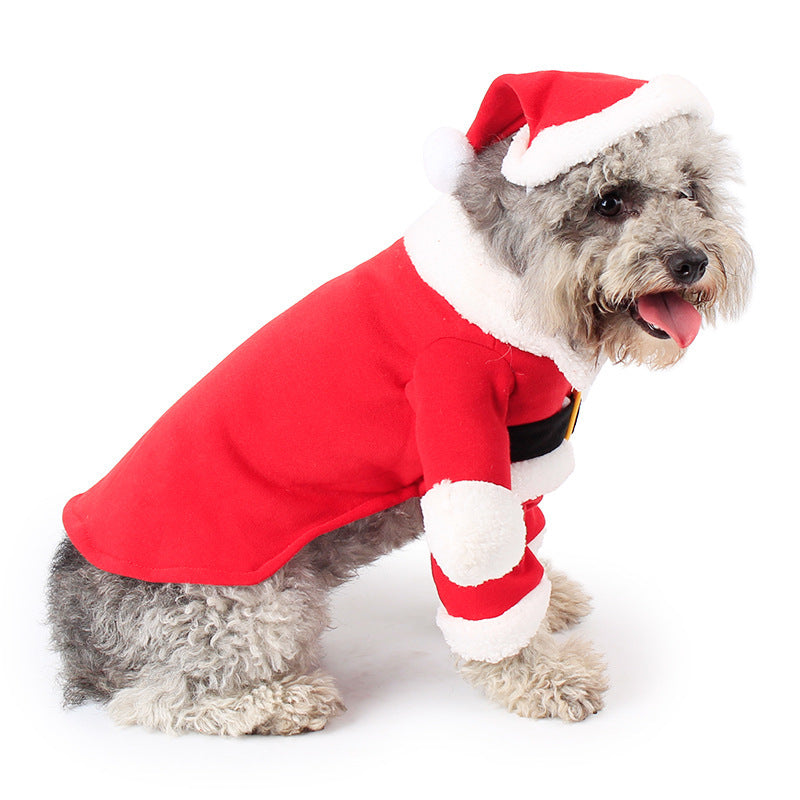 Pet Christmas Decoration Costume Pet Standing Costume by SHOPEEZONE
