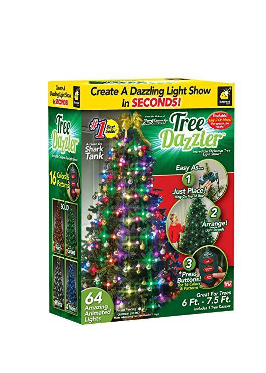 Christmas tree decoration lights string by SHOPEEZONE