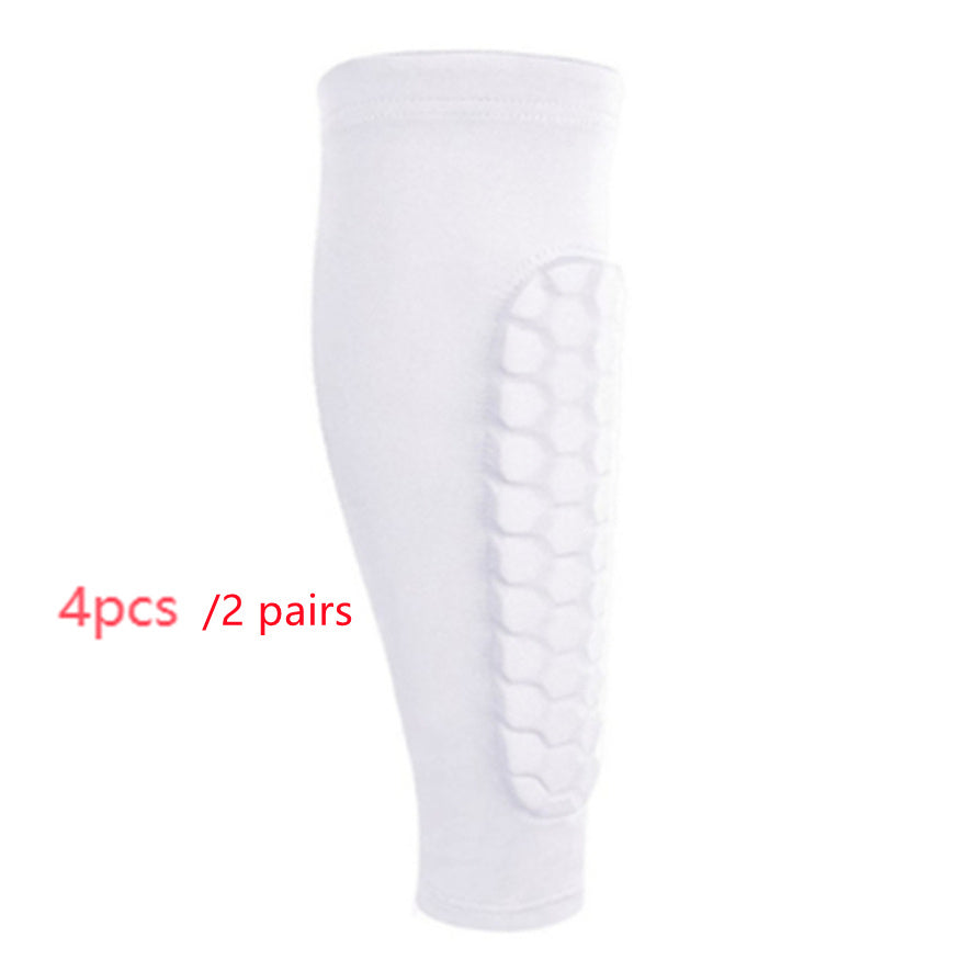 Honeycomb Shank Protection Foot Sock Non Slip For Men