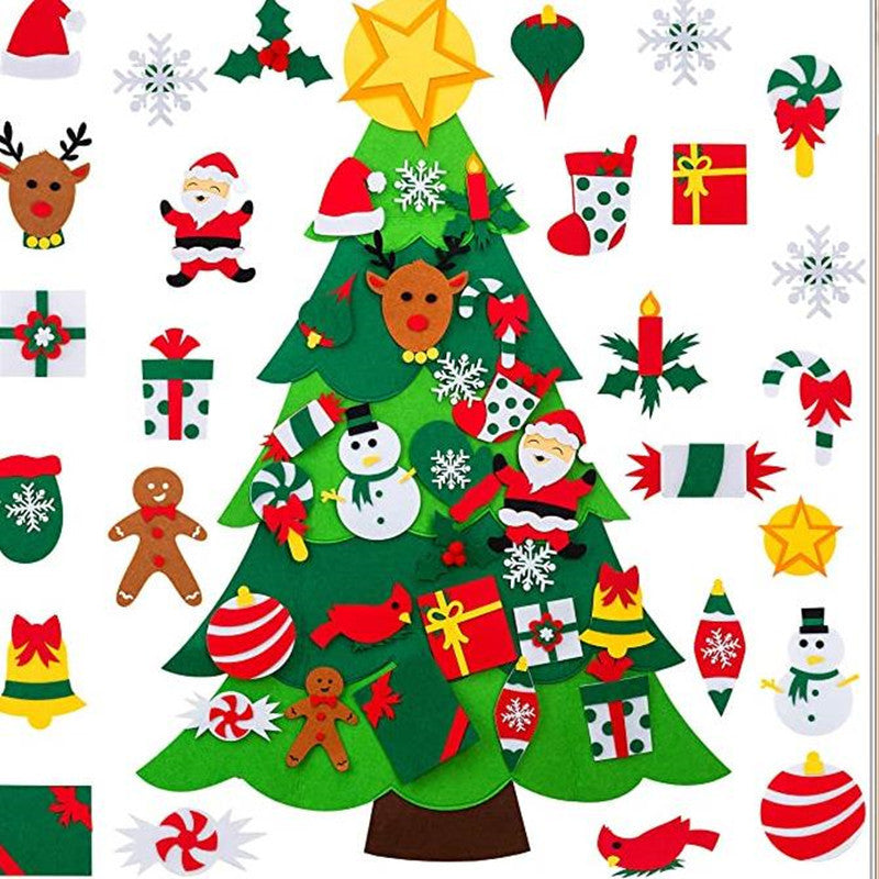 Felt cloth to decorate the Christmas tree by SHOPEEZONE