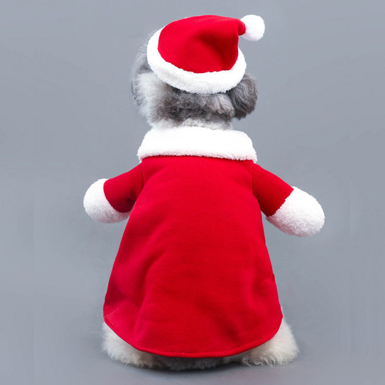 Pet Christmas Decoration Costume Pet Standing Costume by SHOPEEZONE