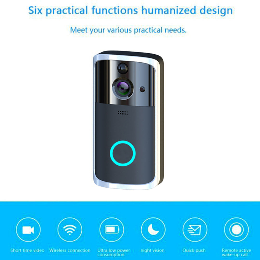 WiFi Video Doorbell Camera by SHOPEEZONE