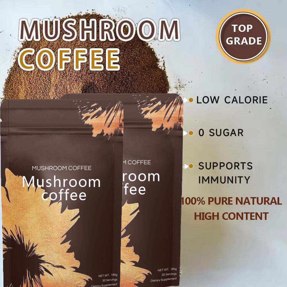 Mushroom Ground Coffee by SHOPEEZONE