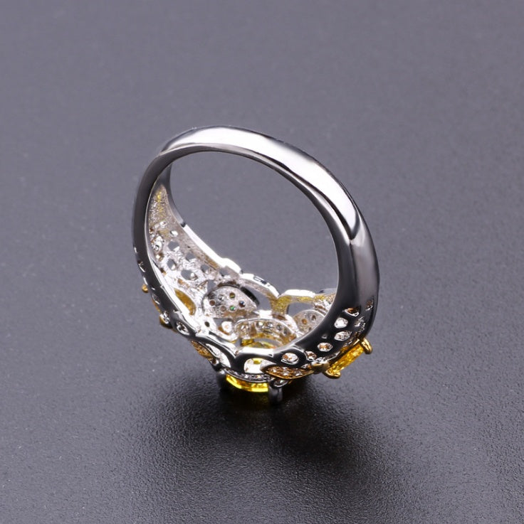 Zircon rings by SHOPEEZONE