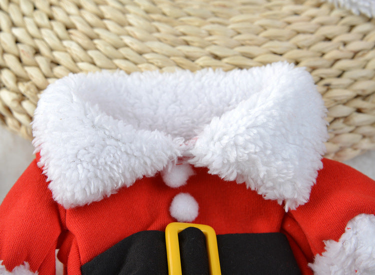 Pet Christmas Decoration Costume Pet Standing Costume by SHOPEEZONE