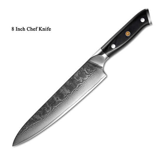 Japanese Damascus steel knife kitchen knife fruit knife by SHOPEEZONE