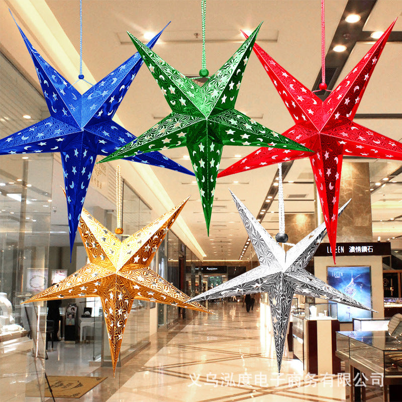Christmas star ornaments by SHOPEEZONE