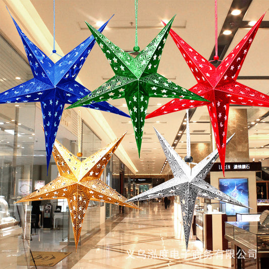 Christmas star ornaments by SHOPEEZONE