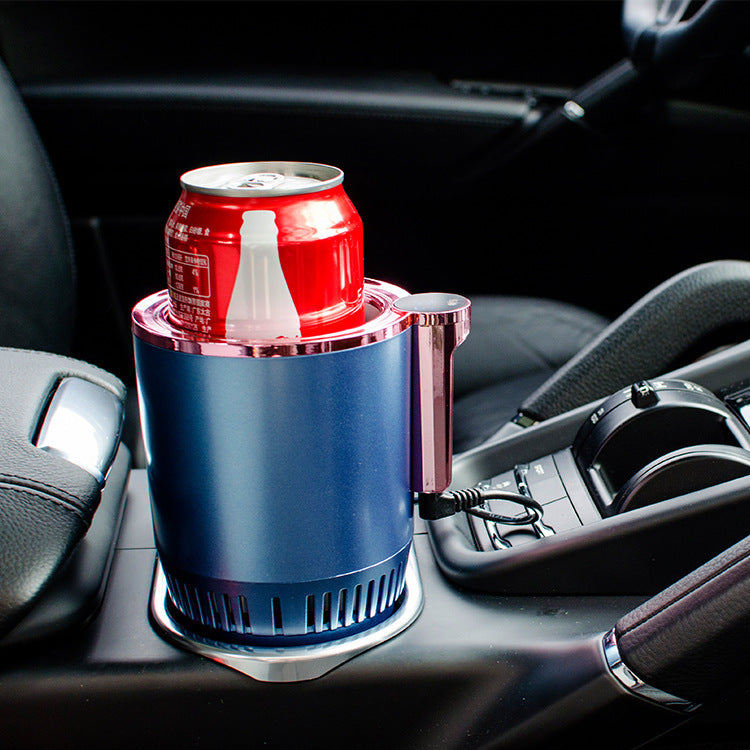 2 In 1 Car Cup Warmer Cooler Digital Temperature Display