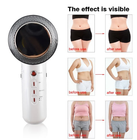Beauty Care Slimming Device Handheld Ultrasound Body Fat Remove Massager by SHOPEEZONE