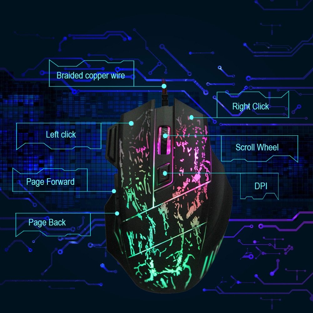 Computer Gaming Mouse by SHOPEEZONE