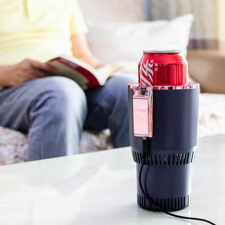 2 In 1 Car Cup Warmer Cooler Digital Temperature Display