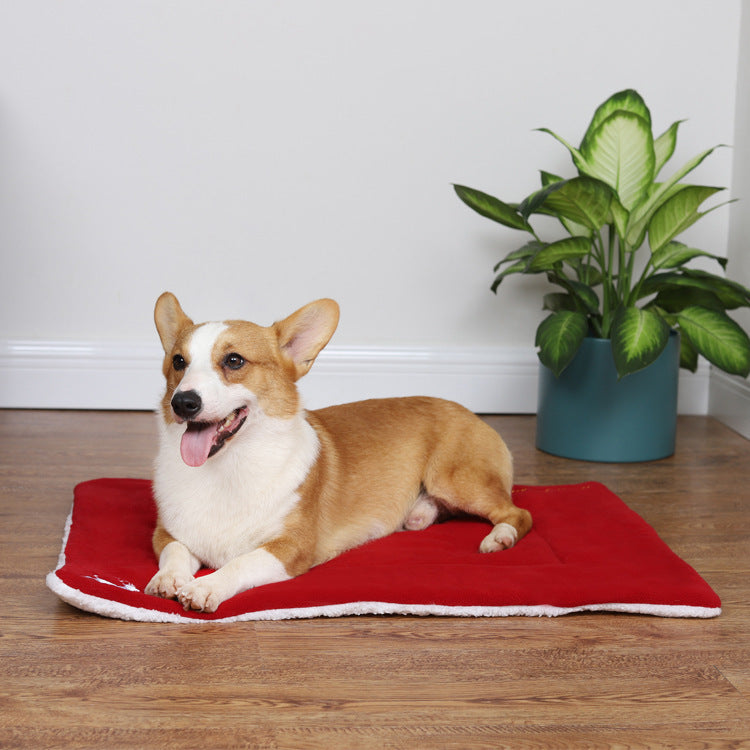 Christmas Pet Mat Super Soft Dog Mat For Christmas by ShopeSmartly