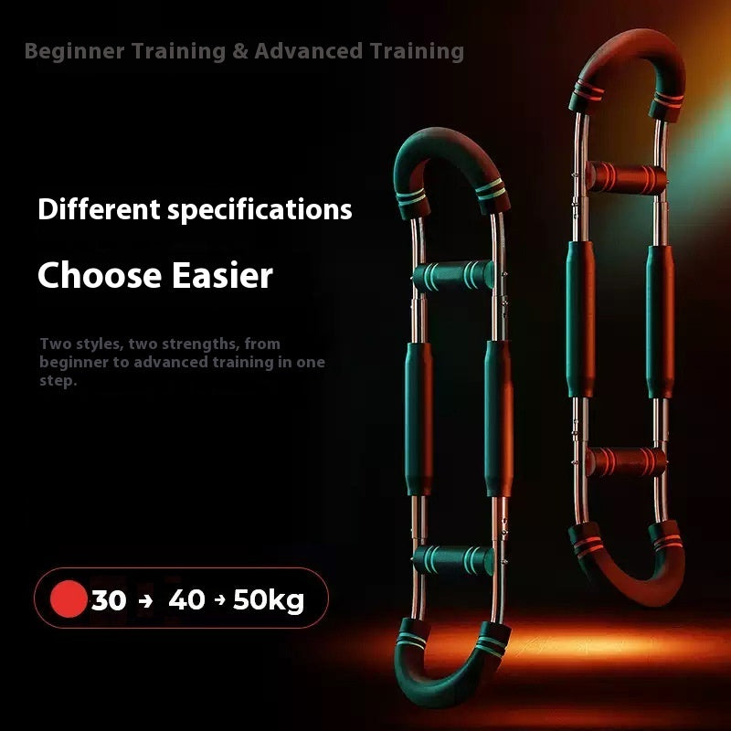 Multi-functional U-shaped Arm Strengthener Chest Trainer Adjustable Forearm Strength Exerciser Home Gym Equipment Bodybuilding by SHOPEEZONE