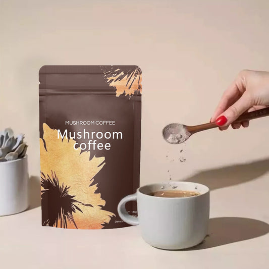 Mushroom Ground Coffee by SHOPEEZONE