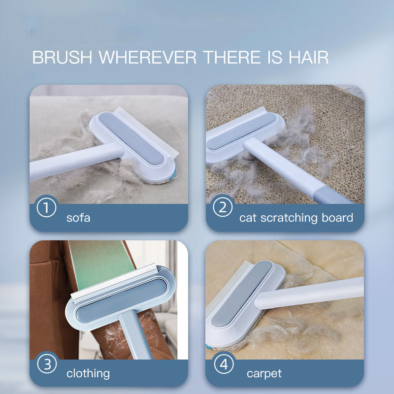 4 In 1 Multifunctional Hair Removal Brush Pet Dog Cat Hair Cleaner Brush Cat Hair Remover Window Screen Cleaning Tool Gadgets by SHOPEEZONE