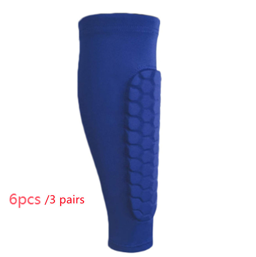 Honeycomb Shank Protection Foot Sock Non Slip For Men